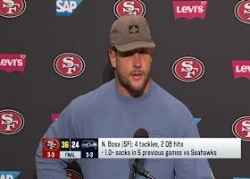 Nick Bosa talks overcoming momentum swing in 'TNF' road win vs. Seattle