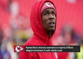 Rapoport: Rashee Rice's attorney commented on reports of WR's alleged involvement in multi-vehicle crash