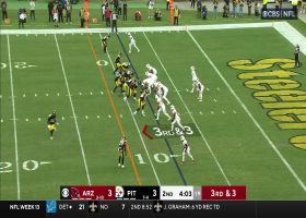 Murray's 21-yard strike to Higgins marks Cards' longest pass of game so far