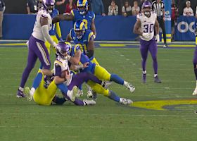 Braden Fiske halts Vikings' momentum on key sack