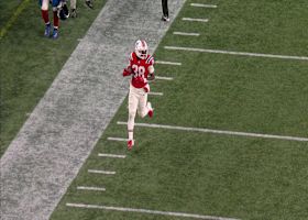 Stevenson's 35-yard catch and run gives Pats red-zone access vs. Giants