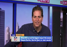 'GMFB' decides if Saquon Barkley, Derrick Henry, or Josh Jacobs has impacted this season the most