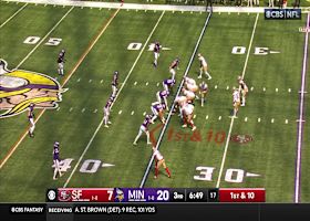 Pat Jones II bags his second sack of Purdy