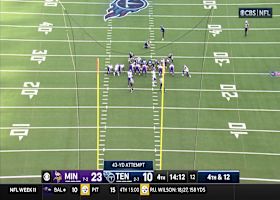 Nick Folk's 43-yard FG cuts Vikings' lead to 23-13