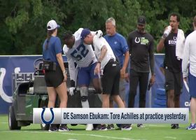 Rapoport: Samson Ebukam tore his Achilles in Colts camp, will miss '24 season | 'Inside Training Camp Live'