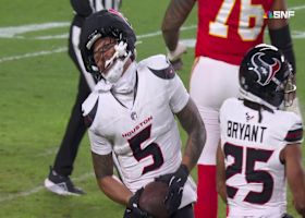 Can't-Miss Play: Best ricochet INT of '25? Jalen Pitre might have it on takeaway vs. Chiefs