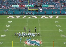 Jason Sanders shows off leg strength with 58-yard FG through uprights