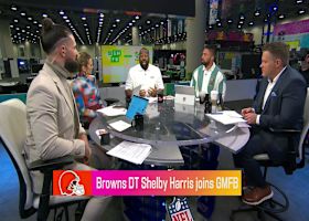 Browns DT Shelby Harris wakes up with 'GMFB' to discuss Shedeur Sanders' rookie season