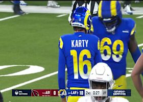 Joshua Karty's 53-yard FG attempt extends Rams' lead to 10