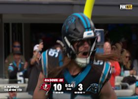 Rozeboom lowers the boom on Baker for a sack