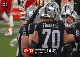 Carlson sails a 60-yard FG to give Raiders last second lead vs. Chiefs