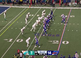 Chubb sacks Allen for huge third-down stop