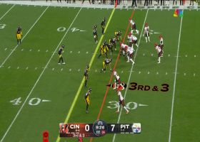 Browning's 23-yard connection with Higgins gets Bengals into PIT territory