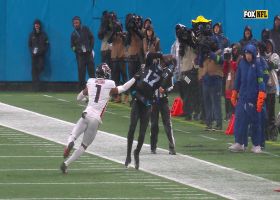 DJ Chark's sideline footwork on 18-yard catch is a thing of beauty