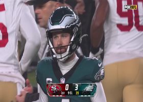 Jake Elliott's 26-yard FG caps Eagles' 12-play opening drive vs. SF