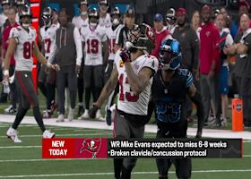 Mike Evans (broken clavicle) expected to miss 6-8 weeks | 'The Insiders'