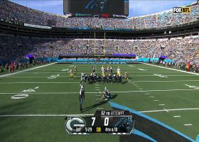 Eddy Piñeiro's 52-yard FG gets Panthers on board vs. Packers