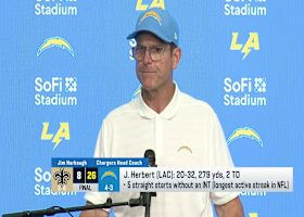 Jim Harbaugh praises team's performance after Week 8 victory