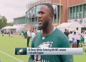 Devin White talks to Battista, Robinson about joining Eagles defense, Vic Fangio | 'Inside Training Camp Live'