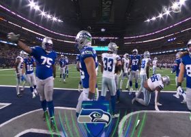 Zach Charbonnet's first NFL TD trims Cowboys' lead to 17-13