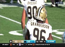 Carl Granderson, Nathan Shepherd combine for third-down sack vs. Bryce Young