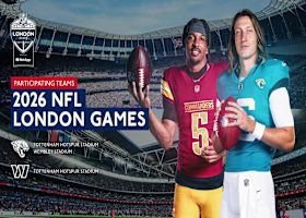 Commanders, Jaguars are 2026 designated teams for London games