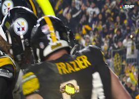 Kenneth Gainwell's eighth TD of 2025 gives Steelers a 19-17 lead vs. Ravens