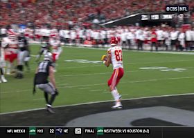 Travis Kelce's first TD catch of 2024 restores Chiefs' lead vs. Raiders