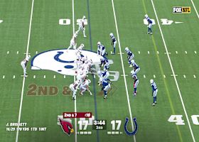 Zay Jones slides following 21-yard snag from Brissett