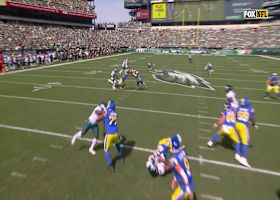 Zack Baun lurks for INT on first Eagles defensive outing vs. Rams