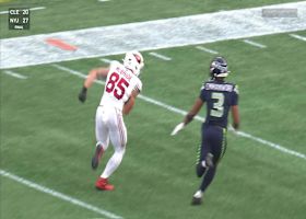 McBride breaks loose for a 18-yard crossing-route reception