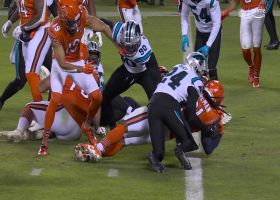 D'Onta Foreman bulldozes his way in for 4-yard rushing TD