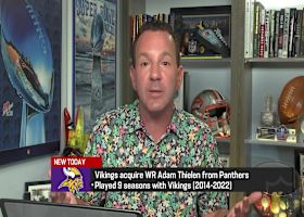 Vikings acquire WR Adam Thielen from Panthers | 'The Insiders'