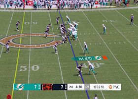 Austin Booker's sack of Wilson hands Dolphins an 8-yard loss