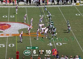 Antioine Windfield Jr's strip sack on Tyrod Taylor sets up Bucs in Jets territory