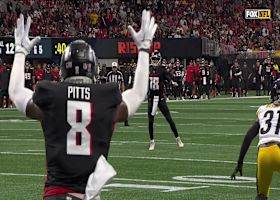 Kirk Cousins' first TD pass as a Falcon pinpoints Kyle Pitts