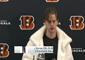 Burrow reflects on win vs. Ravens and first game back since Sept. 14