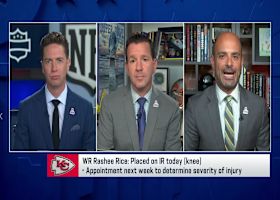 Garafolo: Rashee Rice (knee) placed on IR by Chiefs | 'NFL GameDay Kickoff'