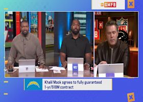 What do you make of Khalil Mack staying put with Chargers | 'GMFB'