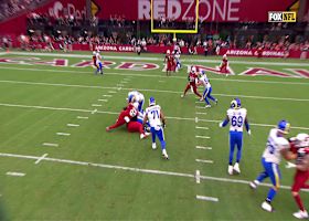 Zaven Collins' red-zone sack of Stafford forces Rams to settle for field goal