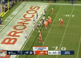 Wilson's two-point-conversion pass to Johnson makes it a 23-15 game