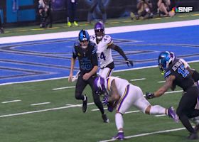 Ivan Pace's INT on Goff's dump-off throw sets Vikings up deep in Lions' own territory