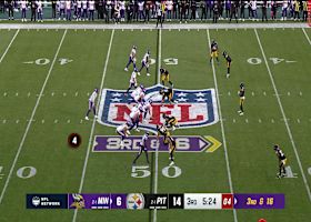 Can't-Miss Play: T.J. Watt's first interception of 2025 comes via tip from Cam Heyward