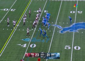 Lavonte David's hit-stick tackle on Montgomery goes for 4-yard loss