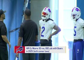 Stacey Dales on how DJ Moore can improve Bills WR room | 'GMFB'