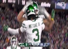 Justin Fields' 22-yard TD pass to wide-open Metchie trims Pats' lead to 21-13