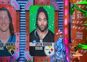 Santa Clause announces Jaylen Warren as NVP of Week 16  | 'NFL Slimetime'
