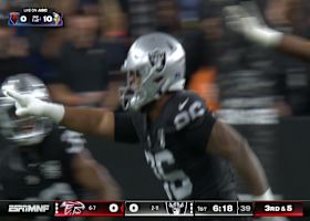 Jonah Laulu ignites through Cousins with powerful third-down sack