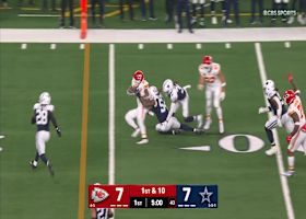 Isiah Pacheco's first rush since Oct. 27 goes for 9-yard gain in Dallas