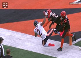 DJ Moore's 16-yard rush finishes with a pylon dive for touchdown